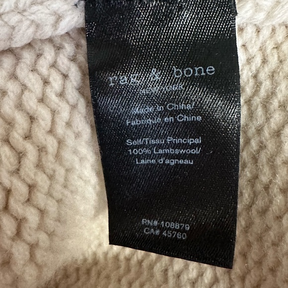 Rag & bone turtle neck cashmere sweater - Picture 7 of 7